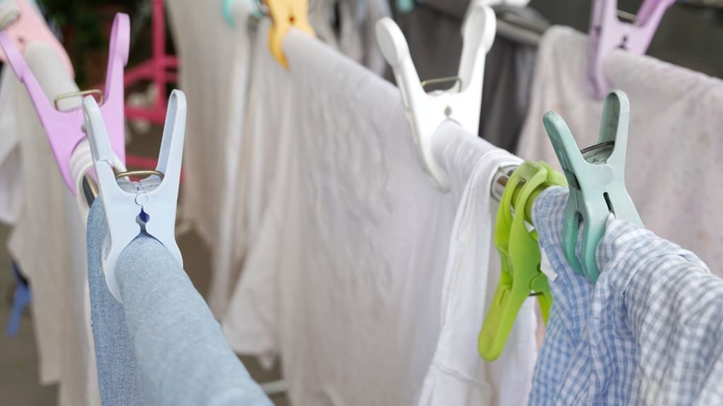 Drying clothes without a dryer